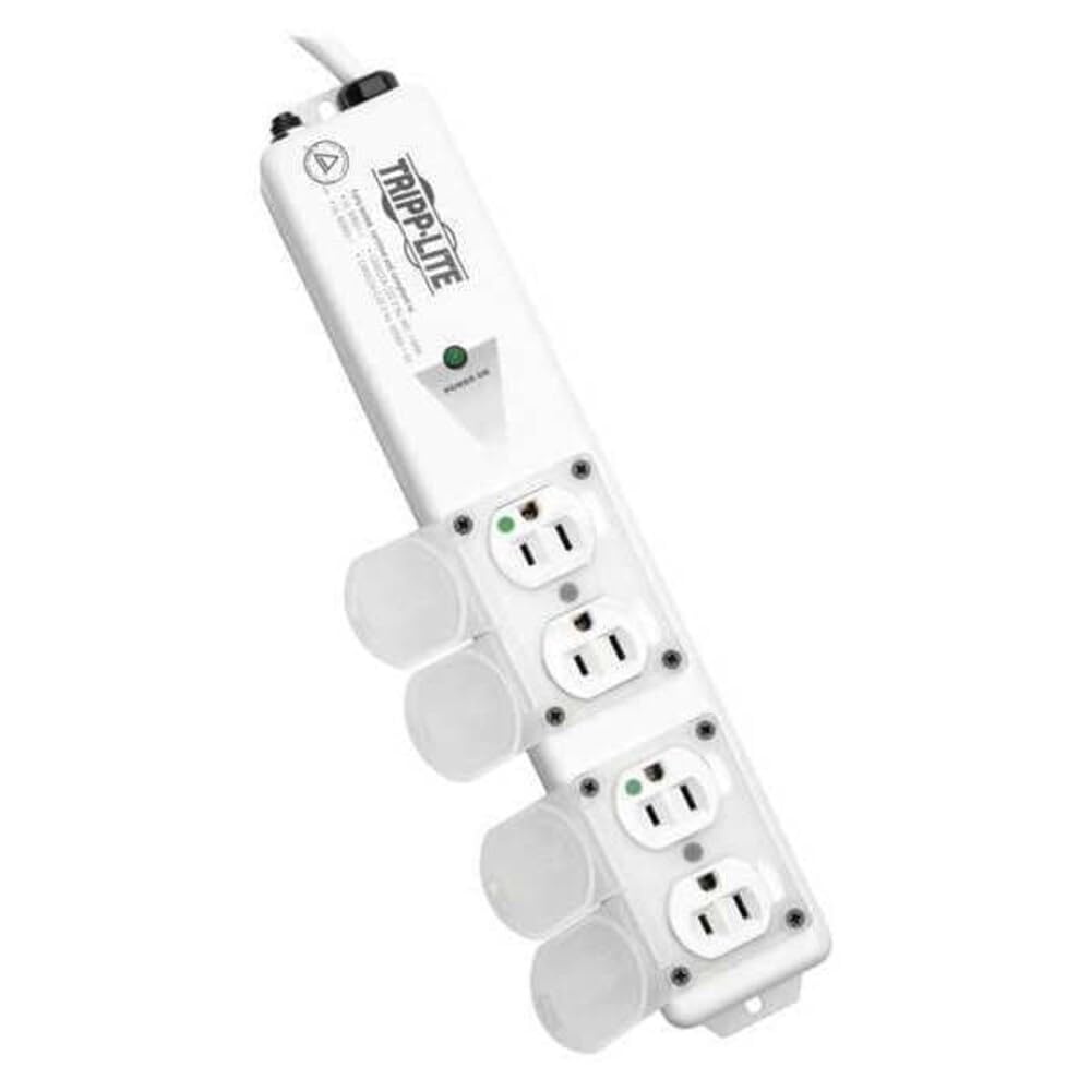 4 OUTLET MEDICAL HG POWER STRIP HOSPITAL PATIENT CARE 6 FT CORD 15A
