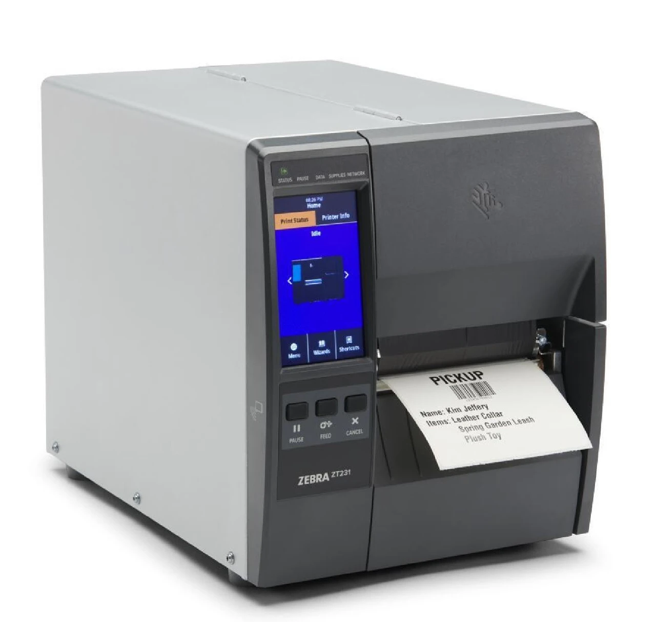 DT PRINTER ZT231 4X203DPI       DIRECT THERMAL PEEL WITH LINER