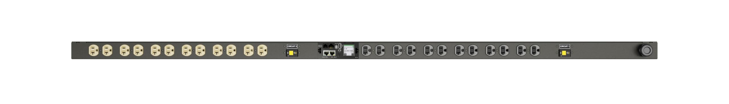 RPDU MONITORED UNIT LEVEL EC    30A 120V 2.8KW VERTICAL (24) NE