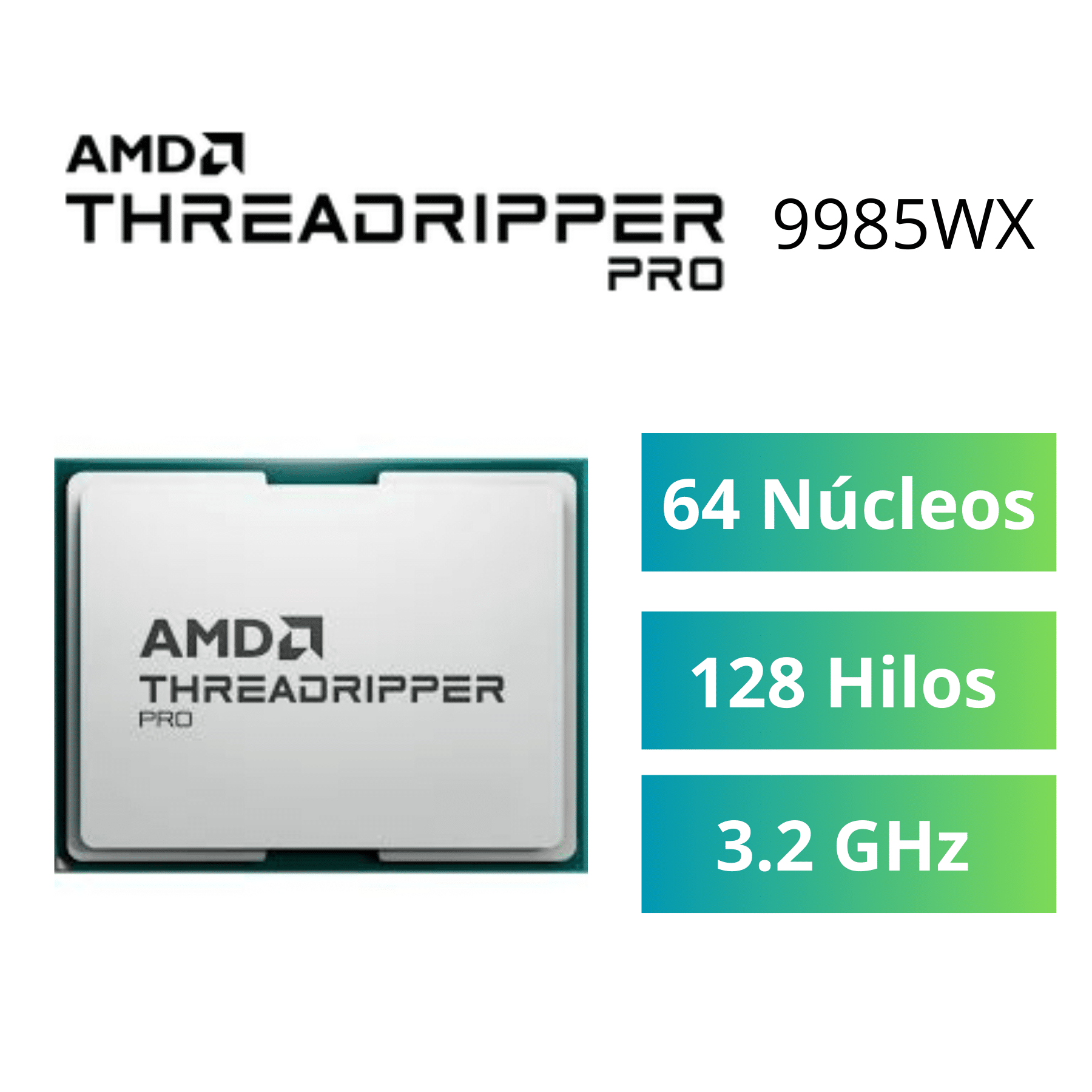 RYZEN THREADRIPPER              64 CORES PRO 9985WX